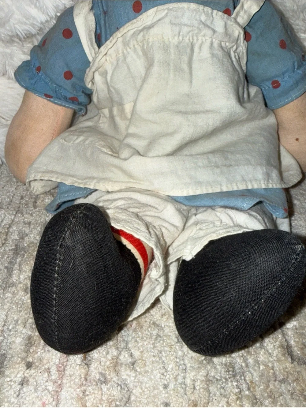 Knickerbocker raggedy Anne rag doll antique doll